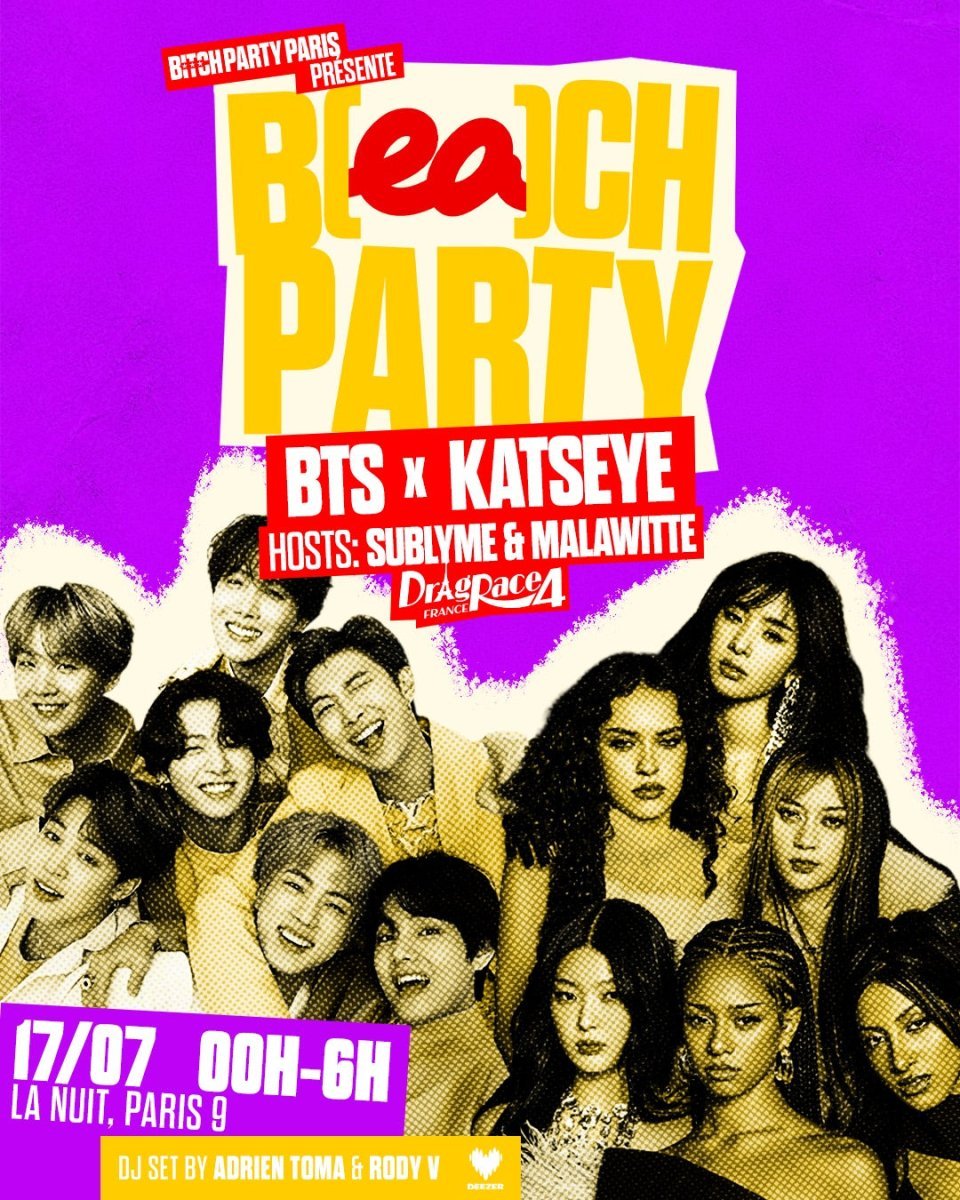 B(EA)CH PARTY - KATSEYE x BTS - Bitch Party