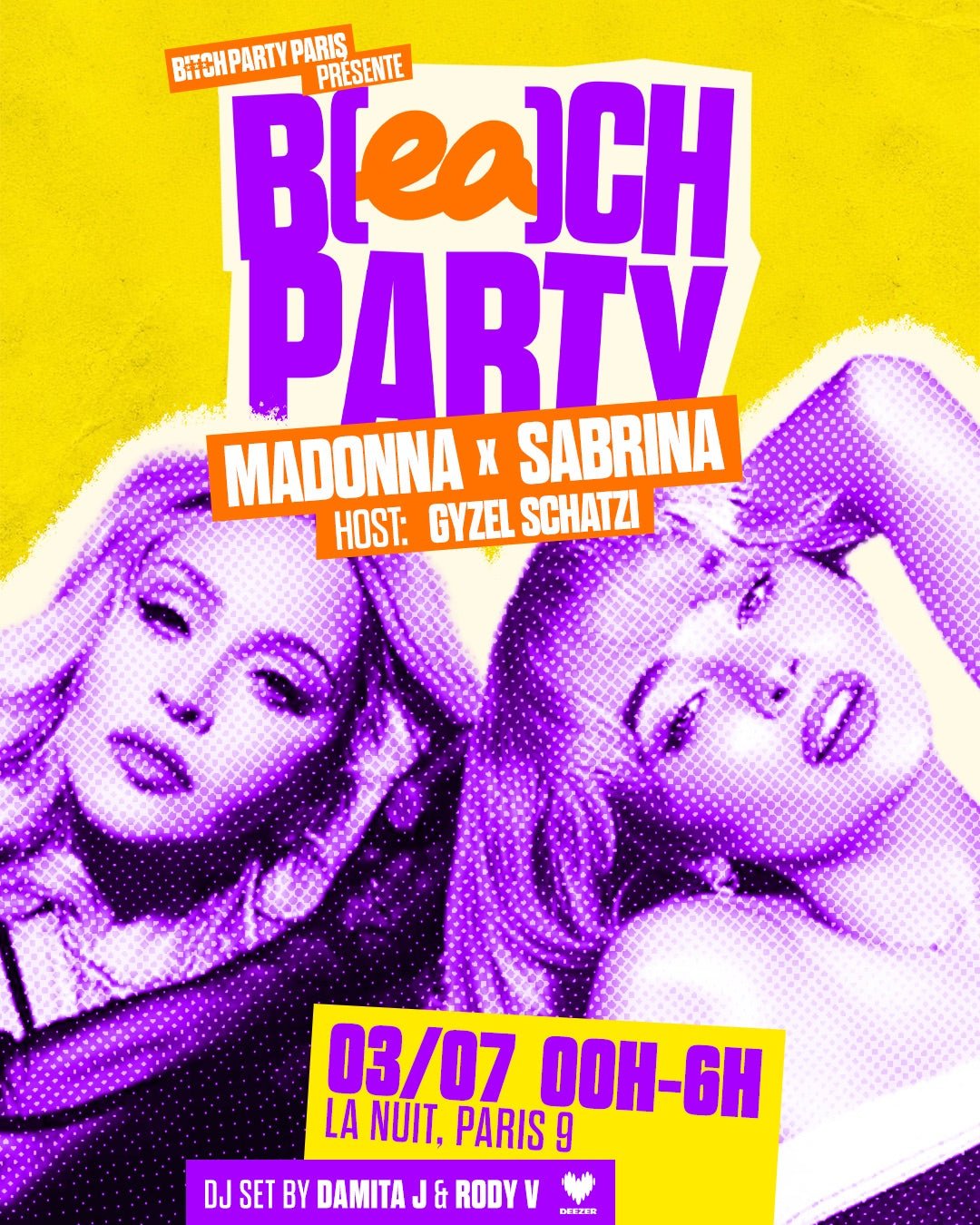 B(EA)CH PARTY - MADONNA X SABRINA - Bitch Party