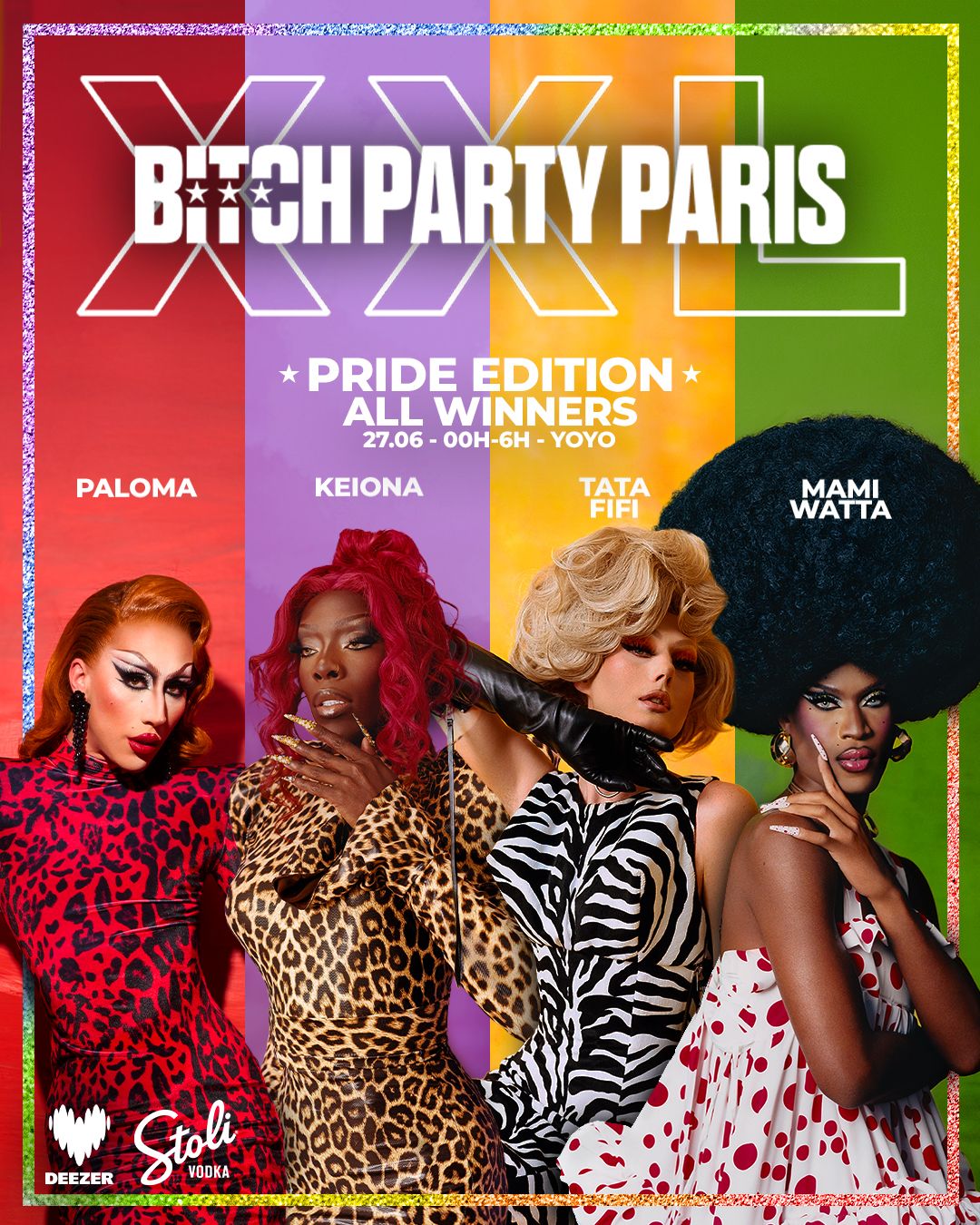 Bitch Party XXL - PRIDE EDITION - ALL WINNERS