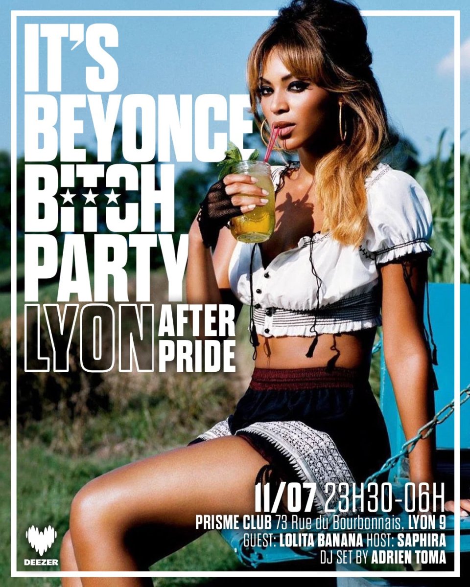 It's Beyoncé Bitch Party Lyon avec Lolita Banana - Bitch Party