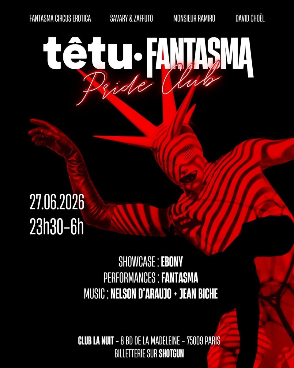 Têtu Fantasma - Pride Club - Bitch Party